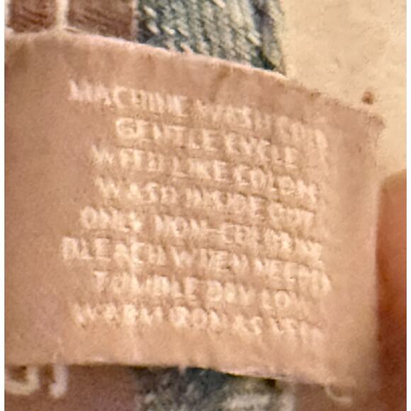 Chicos Jeans Size 3 14-16 Straight Leg Denim Regular Blue Light Wash - Picture 9 of 9